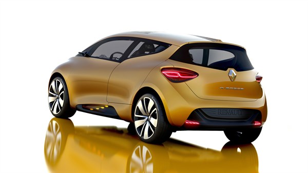 Renault R-SPACE Concept Rear View