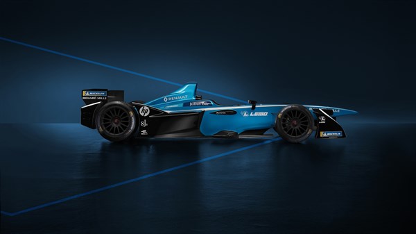 Renault Formula E exterior design side view